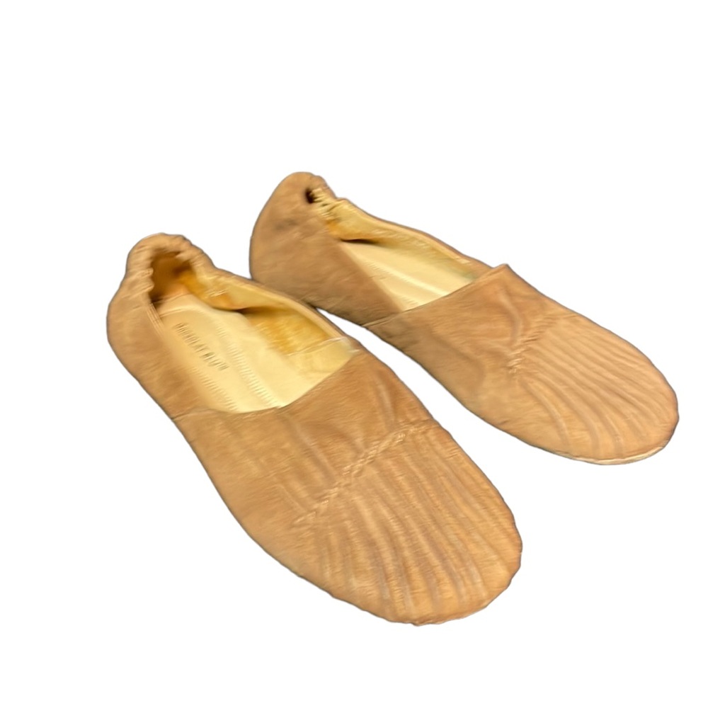 Chocolat Blu suede tan Cam2 suede flat moccasins size 7.5